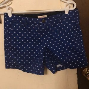Blue spotted shorts